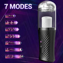 Lurevibe - DIBEI Automatic 7 Telescoping Masturbation Cup - Lurevibe