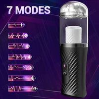 Lurevibe - DIBEI Automatic 7 Telescoping Masturbation Cup - Lurevibe