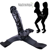 Triangle Wearing King Kong Gay Leather Pants Dildo - Lurevibe