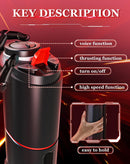 Lurevibe - Darth Vader Fully Automatic Telescopic Airplane Cup  For Men - Lurevibe