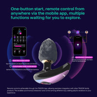 Tingon A1 Anal Luxury Massager Toy Butt Plug APP Control - Lurevibe