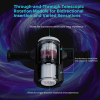 Tingon M1 Intelligent Rotation Thrusting Male Masturbator APP Control - Lurevibe