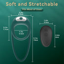 Lurevibe - Rabbit Vibrating Cock Ring Adult Sex Toys with Clitoral Vibrator - Lurevibe