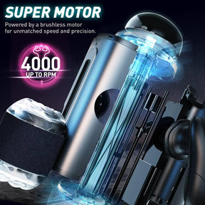 Lurevibe - Gamer Stroker Sex Toy for Men 10 Speed Frequencies 10 Distance Modes - Lurevibe