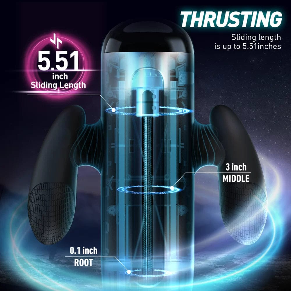 Lurevibe - Gamer Stroker Sex Toy for Men 10 Speed Frequencies 10 Distance Modes - Lurevibe