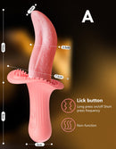 Lurevibe - Rose Realistic Tongue Licking Massage Vibrator - Lurevibe