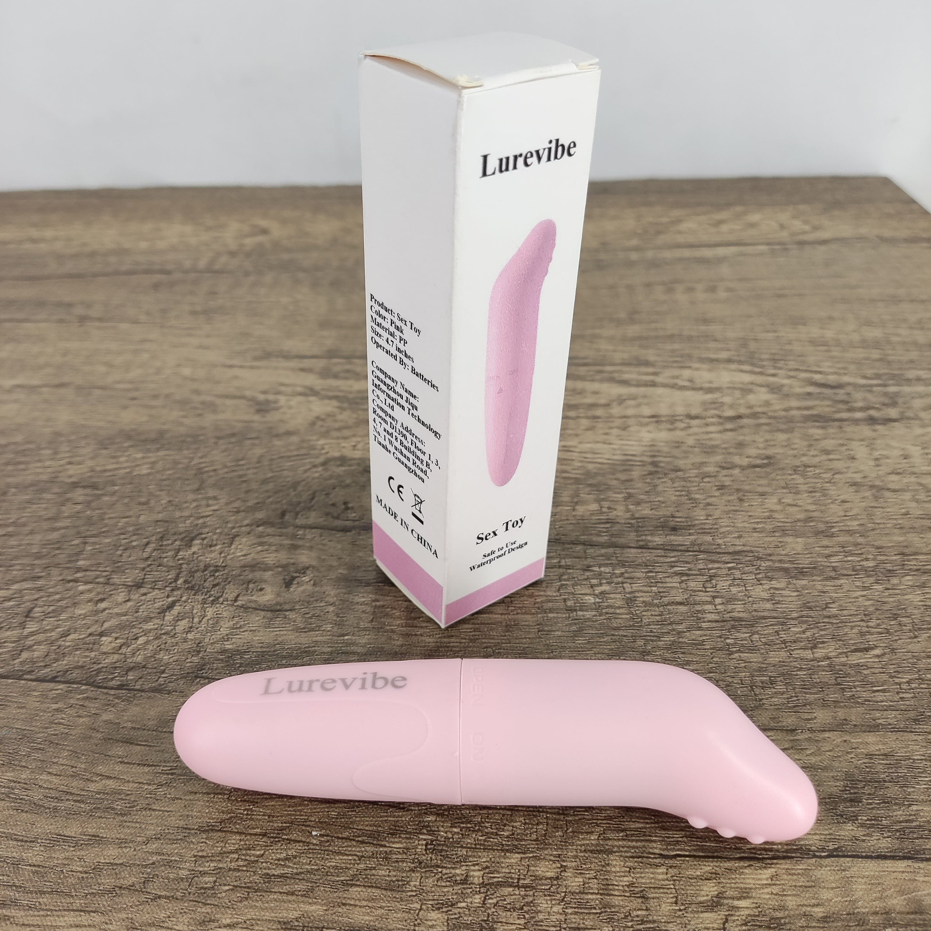 Lurevibe Sex Toys Mini Dolphins G-spot Massager for Women Sex Products, Pink - Lurevibe