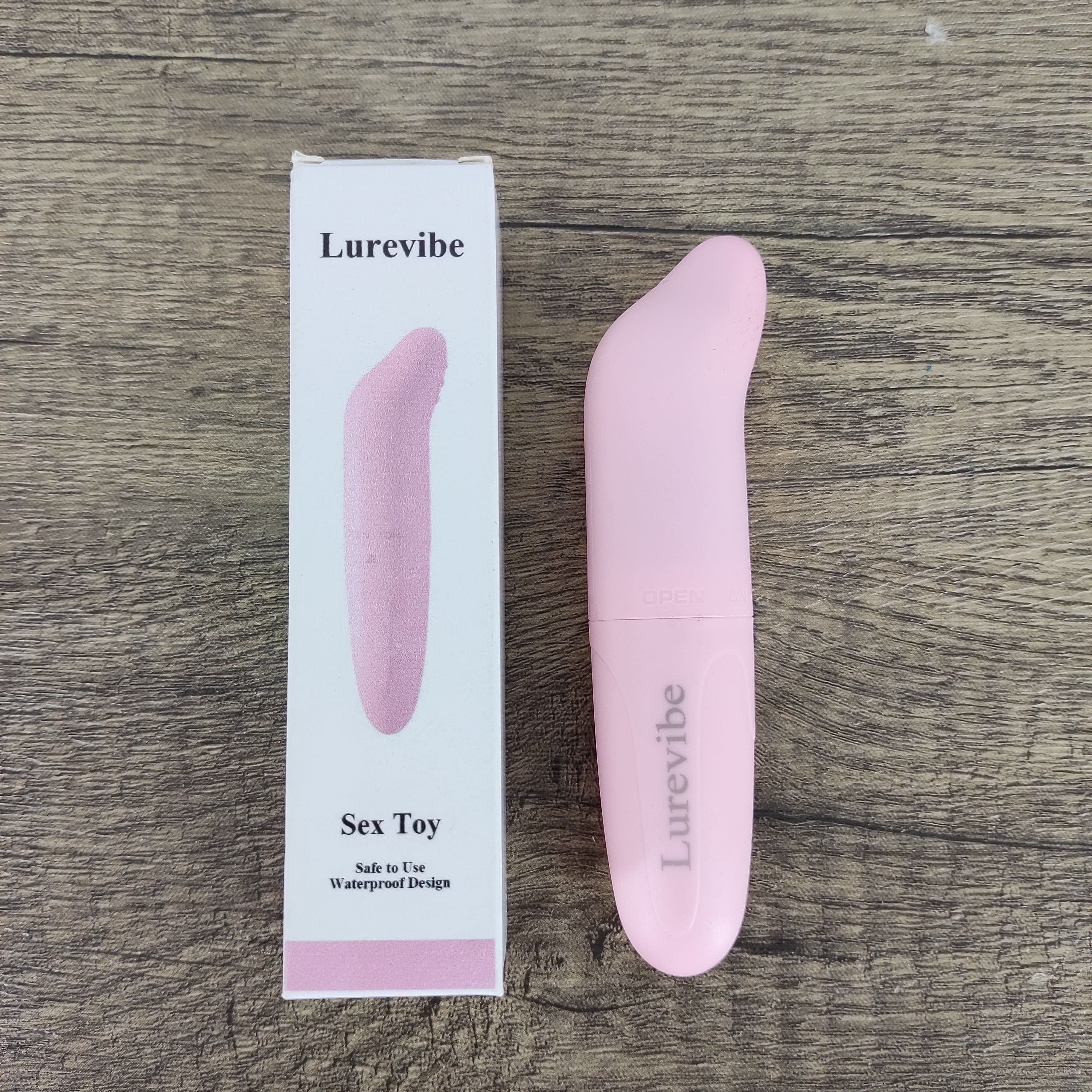 Lurevibe Sex Toys Mini Dolphins G-spot Massager for Women Sex Products, Pink - Lurevibe