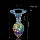 Aurora Crystal Heart-Shaped Anal Plug with Ergonomic Finger-Loop Base - Lurevibe