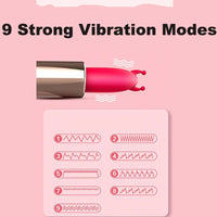 Lurevibe - Mini Lipstick Vibrator Secret Bullet Masturbator Nipple Clitoris Stimulator - Lurevibe