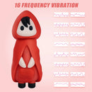 Lurevibe - Little Red Riding Hood Christmas Orgasm Egg Vibrating Clitoris Nipples Stimulator - Lurevibe