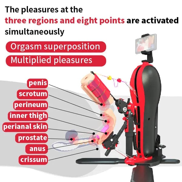 COMFY automatic prostate massager sex toy for men anal male vibrator penis perineum anus pleasures Combination tors combination - Lurevibe