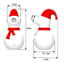 Lurevibe -  Christmas Snowman Vacuum Powerful Sucking Vibrator - Lurevibe
