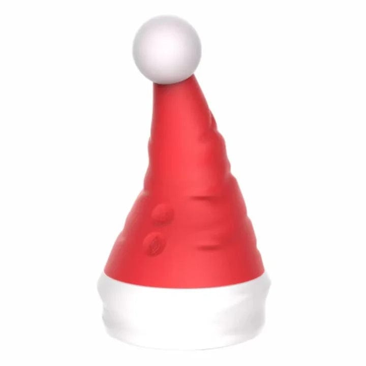 Lurevibe - Santa Hat Vibrator 15 Speed Cunnilingus Masturbator Clit G-Spot Stimulator For Christmas - Lurevibe
