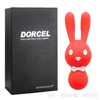 Bunny Vibrator Nipple Clamps Estimulador Clitoris Vibrator - Lurevibe