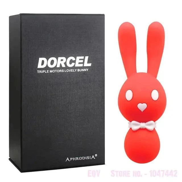 Bunny Vibrator Nipple Clamps Estimulador Clitoris Vibrator - Lurevibe