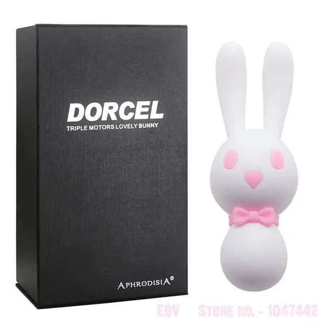 Bunny Vibrator Nipple Clamps Estimulador Clitoris Vibrator - Lurevibe