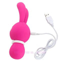Bunny Vibrator Nipple Clamps Estimulador Clitoris Vibrator - Lurevibe