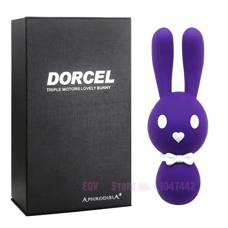Bunny Vibrator Nipple Clamps Estimulador Clitoris Vibrator - Lurevibe