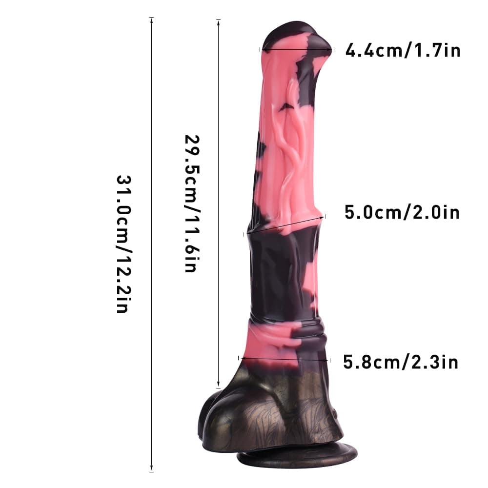 Simulation Animal Penis Alexandre Dumas Silicone Dildo - Lurevibe