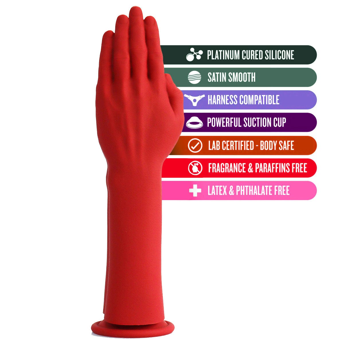AIMITEX Giant Penis Liquid Silicone Dildo Butt Plug SM Sex Toy - Lurevibe