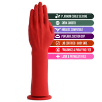 AIMITEX Giant Penis Liquid Silicone Dildo Butt Plug SM Sex Toy - Lurevibe