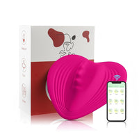 Heart-Shaped Invisible Wireless Remote Control Wearable Vibrator - Lurevibe