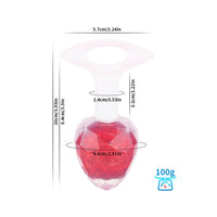 Diamond Crystal Rainbow Wearable Butt Plug Anal Sex Toy - Lurevibe