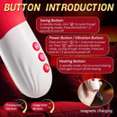 4 In 1 Rose Tongue Swing Vibrating G-Spot Clitoral Stimulation Dildo Machine - Lurevibe