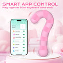 Double-headed Vibrating G-spot Clitoral Vibrator With APP Control