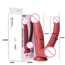 Dildo Liquid Silicone Super Soft Simulation Penis Sex Masturbator - Lurevibe