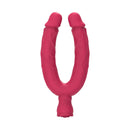 Double Ended Vibrating Rose Dildo Anal Dildo with 10 Vibrating Modes - Lurevibe