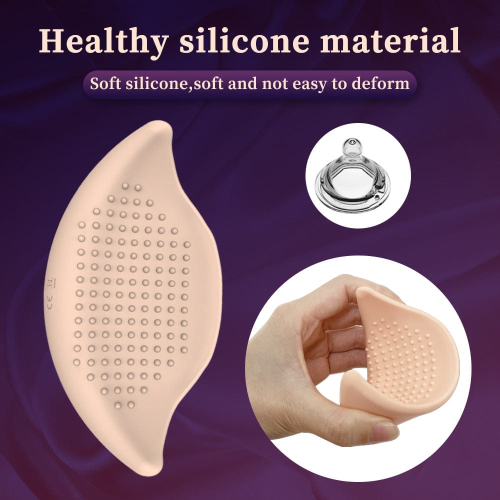 Invisible Wearable Breast Massage Vibrator With Remote Control - Lurevibe