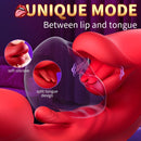 Red Lip Pro Biting Clit Scratching G Spot Vibrator - Lurevibe