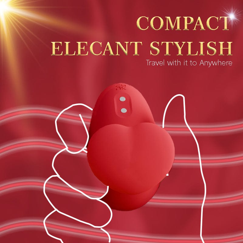 Love Shape Finger Sucking Vibrator Clitoris Stimulation For Couple Foreplay - Lurevibe