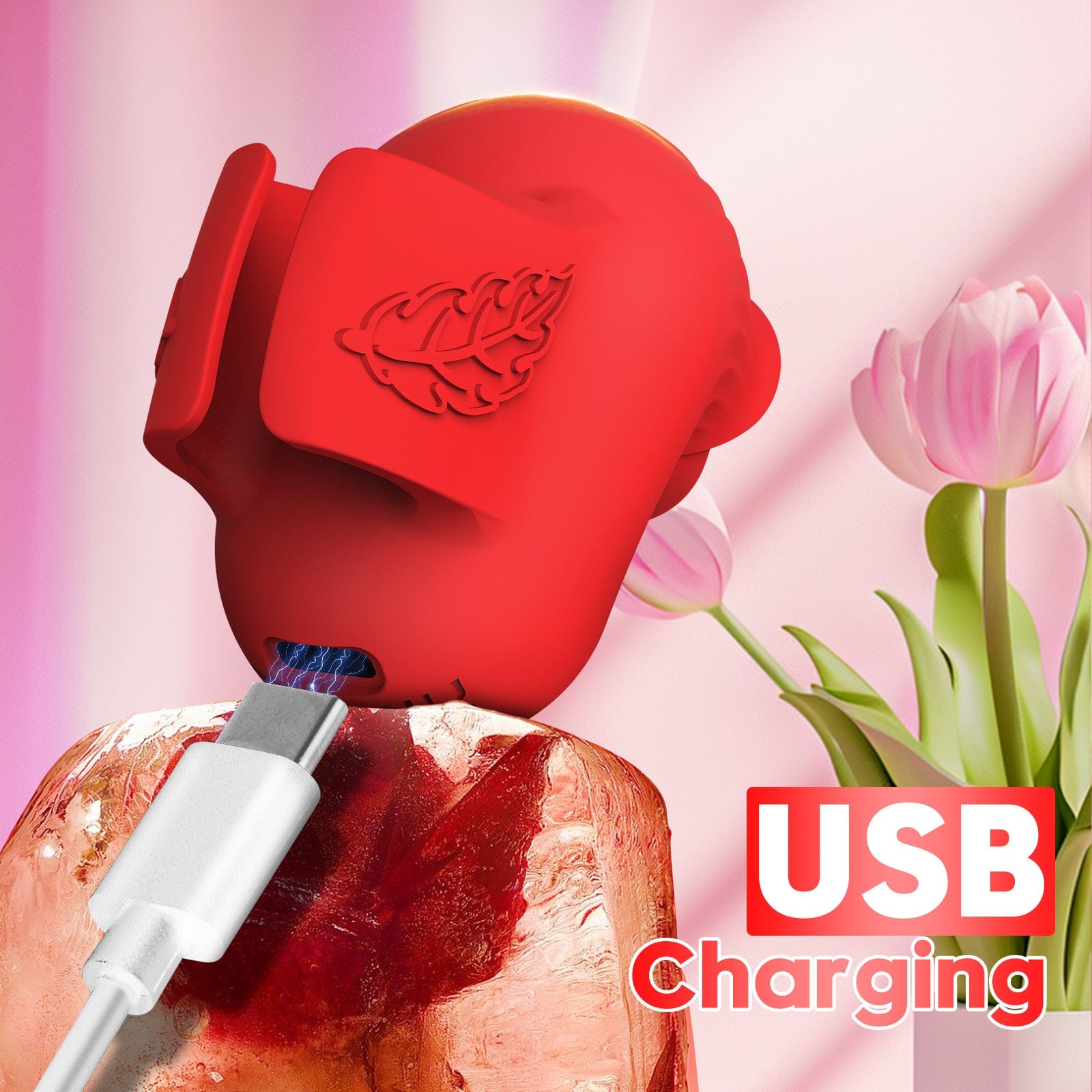Mini Rose Finger Vibrator Clitoral stimulation for Couples flirting - Lurevibe