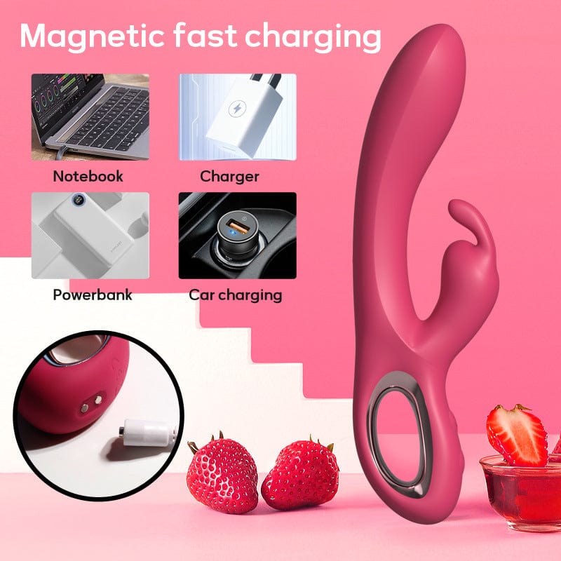 2 In 1 Rabbit G Spot Vibrator For Clitoris G-spot Stimulation - Lurevibe