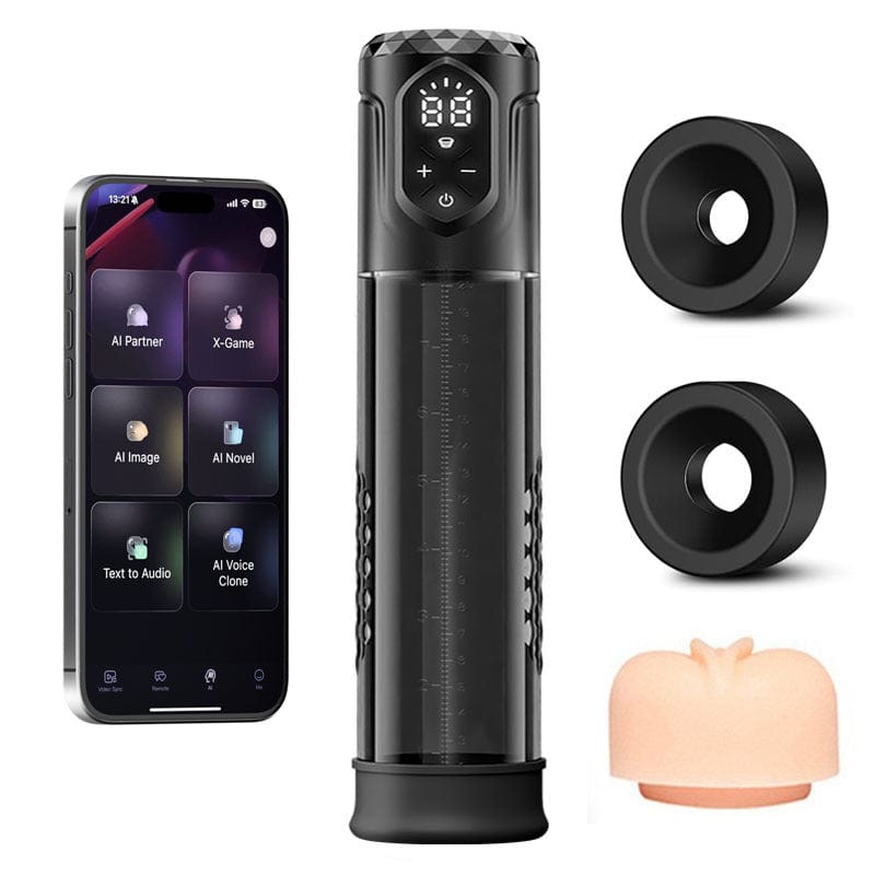 5 Suction 5 Pressure Penis Pump Male Sex Stroker
