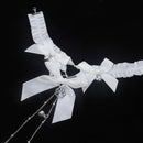 Bow Choker Nipple Clamps Body Chain Set