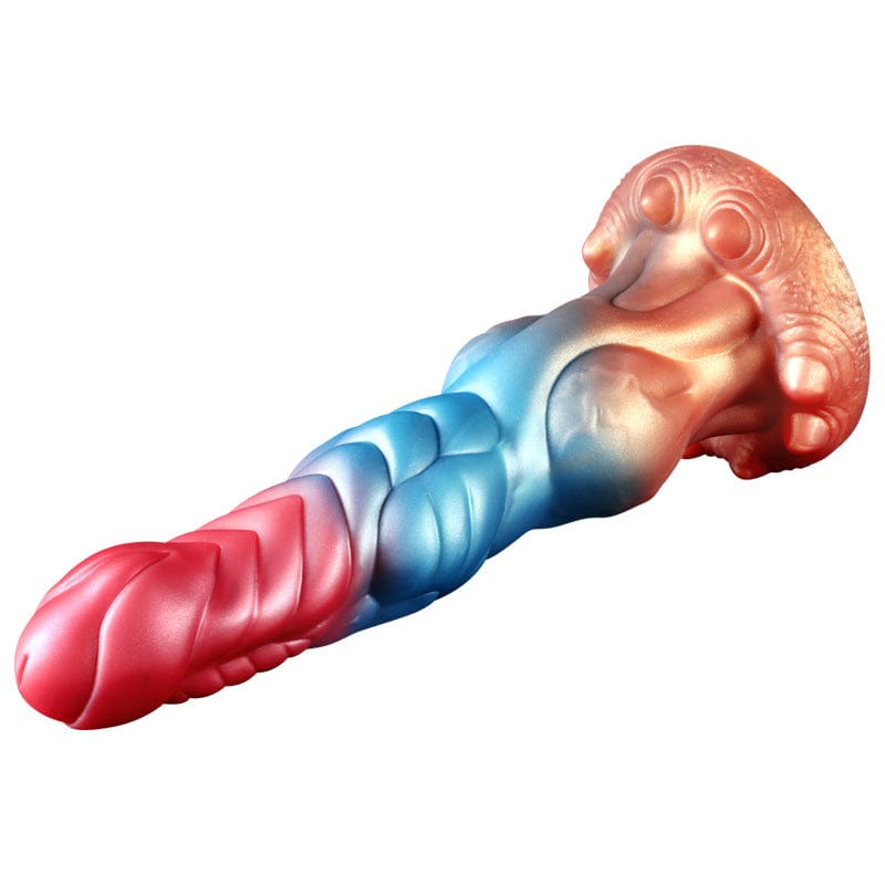 10.23In  Monster Dildo Huge Dildo Thick Anal Dildo With Thrusting & Viration - Lurevibe