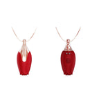 Rose Necklace Women's Massage Flirting Vibrators Sex Vibrator - Lurevibe