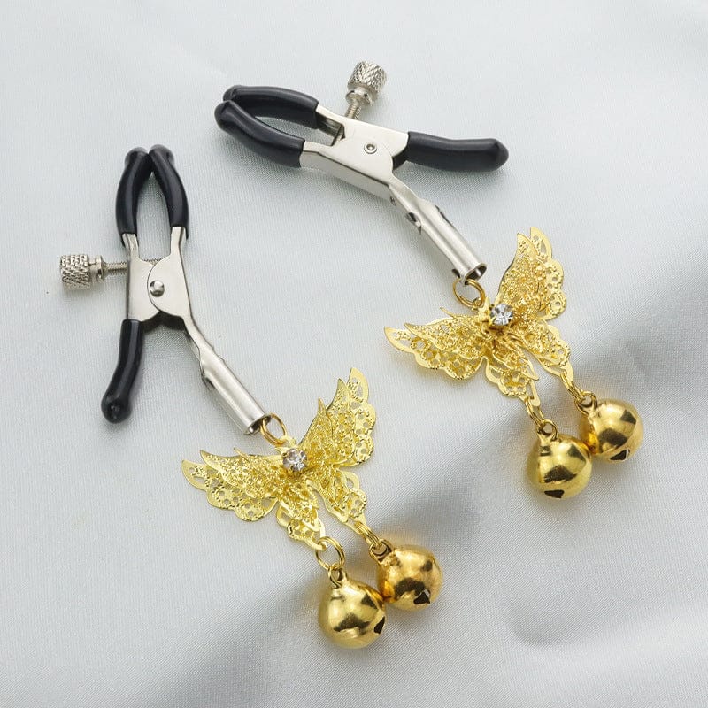 Butterfly Nipple Ring Bell Clamps