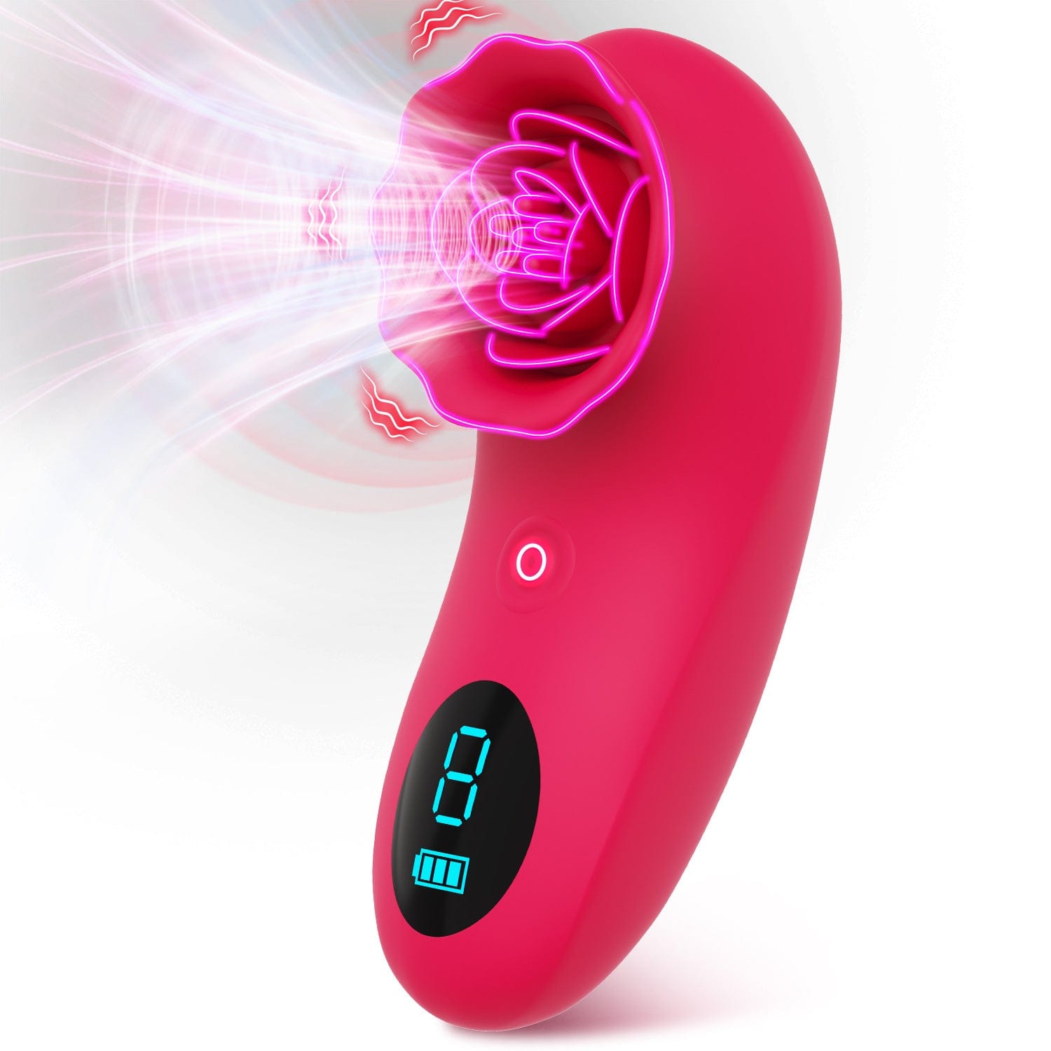 Rose Sex Toy Mini Vibrator for Womens Tapping Vibrating sex toy - Lurevibe