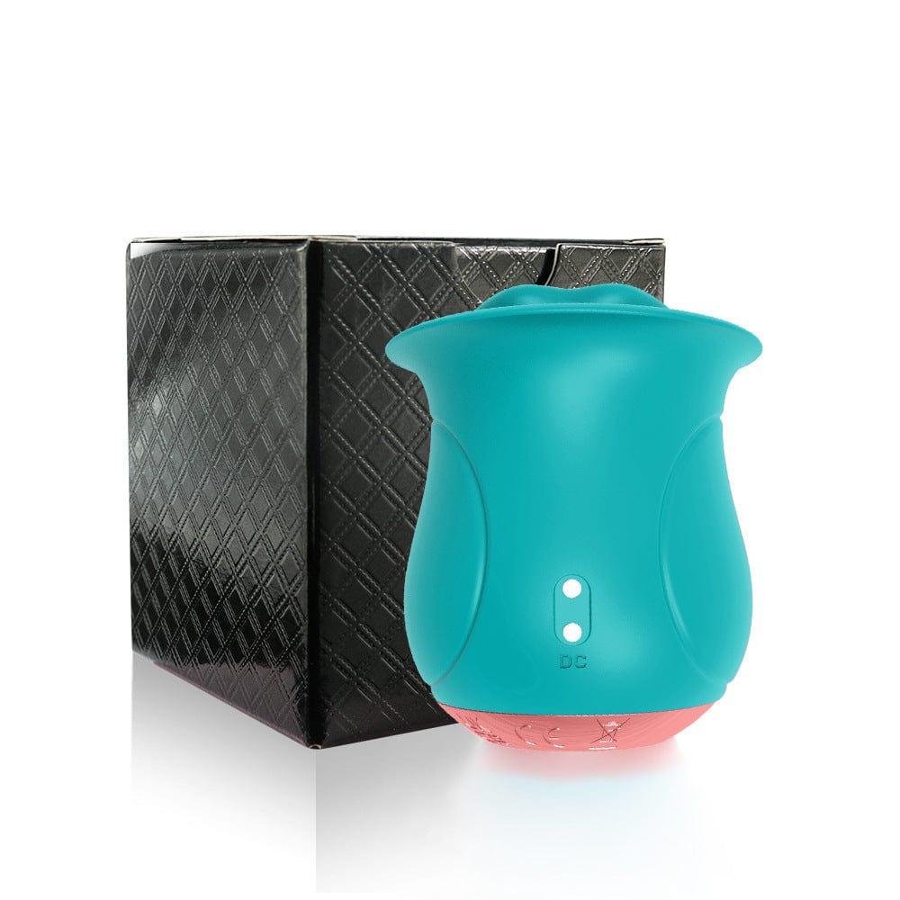 Rose Muncher - Licking Tongue Vibrator 10 French Kissing Modes - Lurevibe