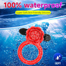 Vibrating Rose Penis Ring Clitoral Stimulation For Couple - Lurevibe