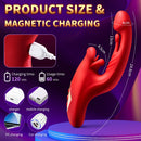 Red Lip Pro Biting Clit Scratching G Spot Vibrator - Lurevibe