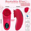 Rose Sex Toy Mini Vibrator for Womens Tapping Vibrating sex toy - Lurevibe