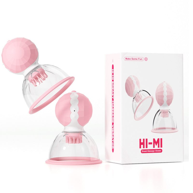 Nipple Rotation Vibrator Breast Suckers Massager for Women - Lurevibe