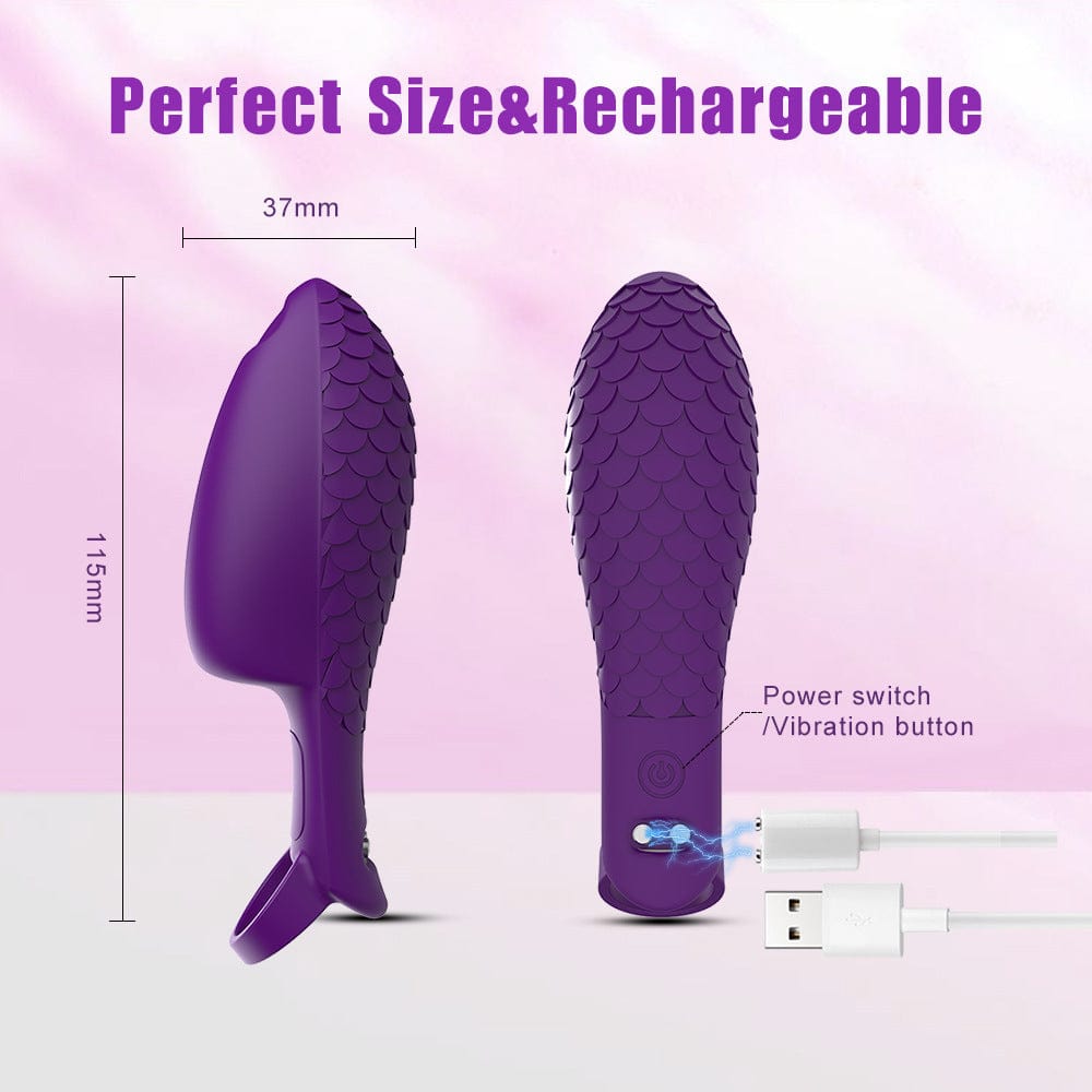 Upgraded 2-in-1 Double Vibration Finger Vibrator for G spot Clitoral Stimulation - Lurevibe