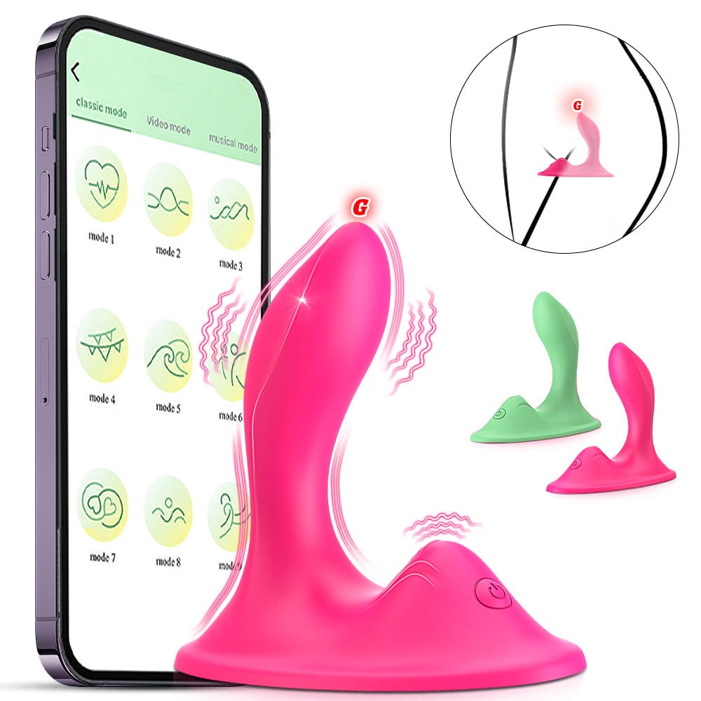Dual Vibration Cushion Wearable Clitoral G Spot Vibrator